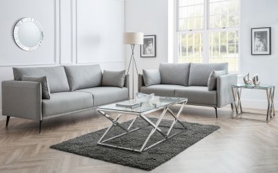 Grey 3 Seater Sofa