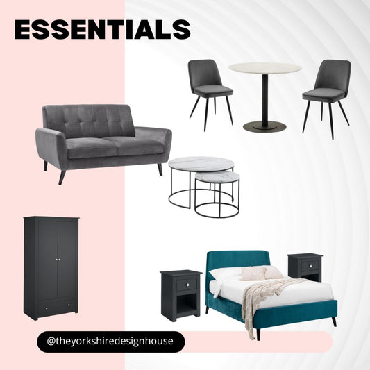 Essential 1 Bed Student Apartment Furniture Package