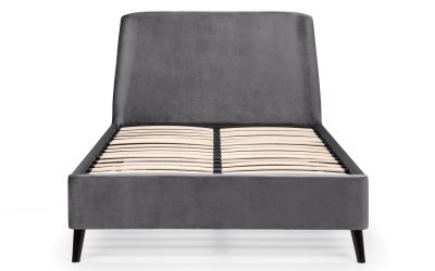 Grey Velvet Bed BEST SELLER