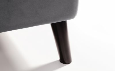 Grey Velvet Bed BEST SELLER