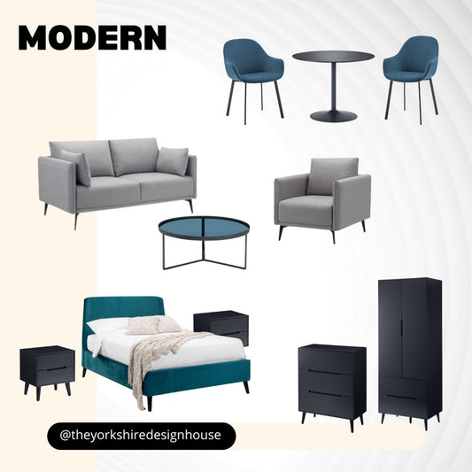 Modern 1 Bed Apartment Furniture Package